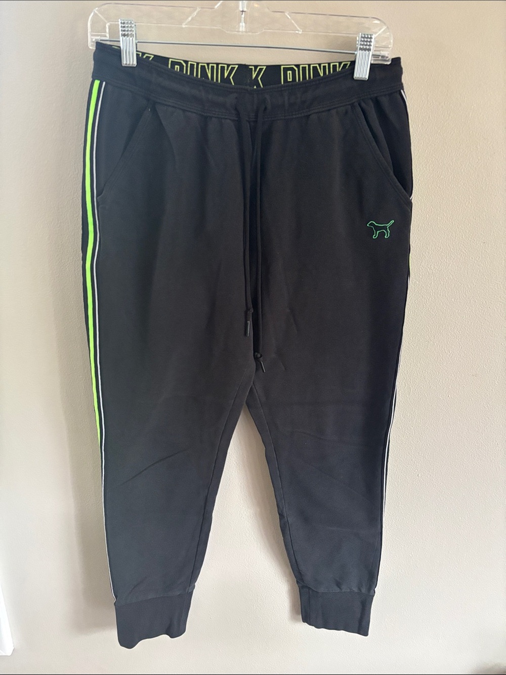M Victoria’s Secret PINK striped joggers